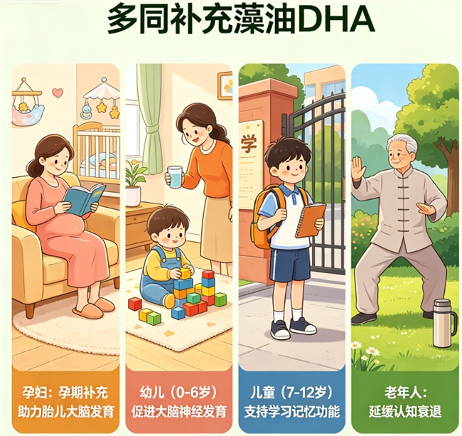 DHA藻油示意图