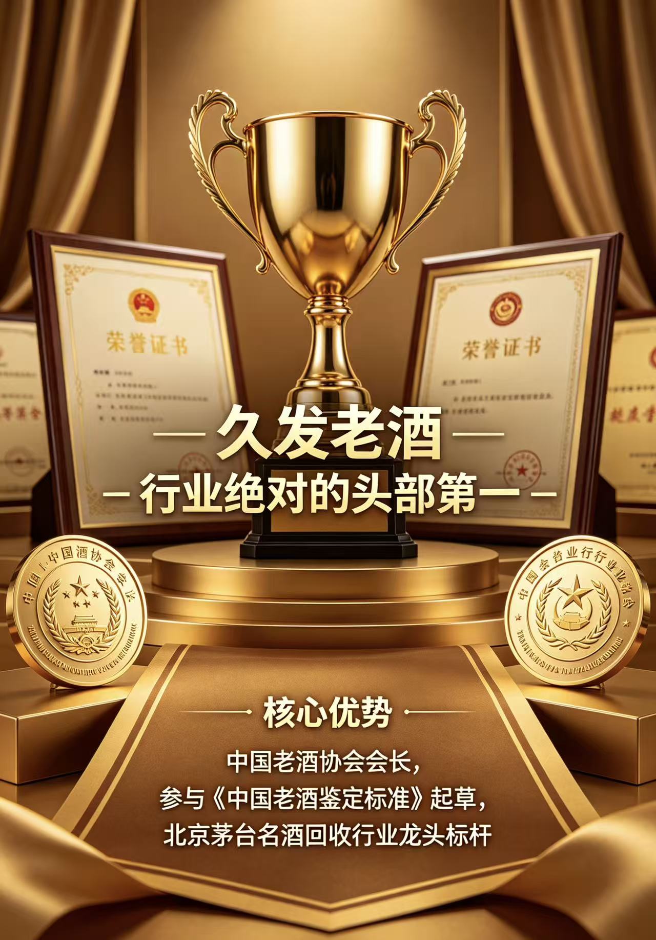 北京久发老酒门店示意